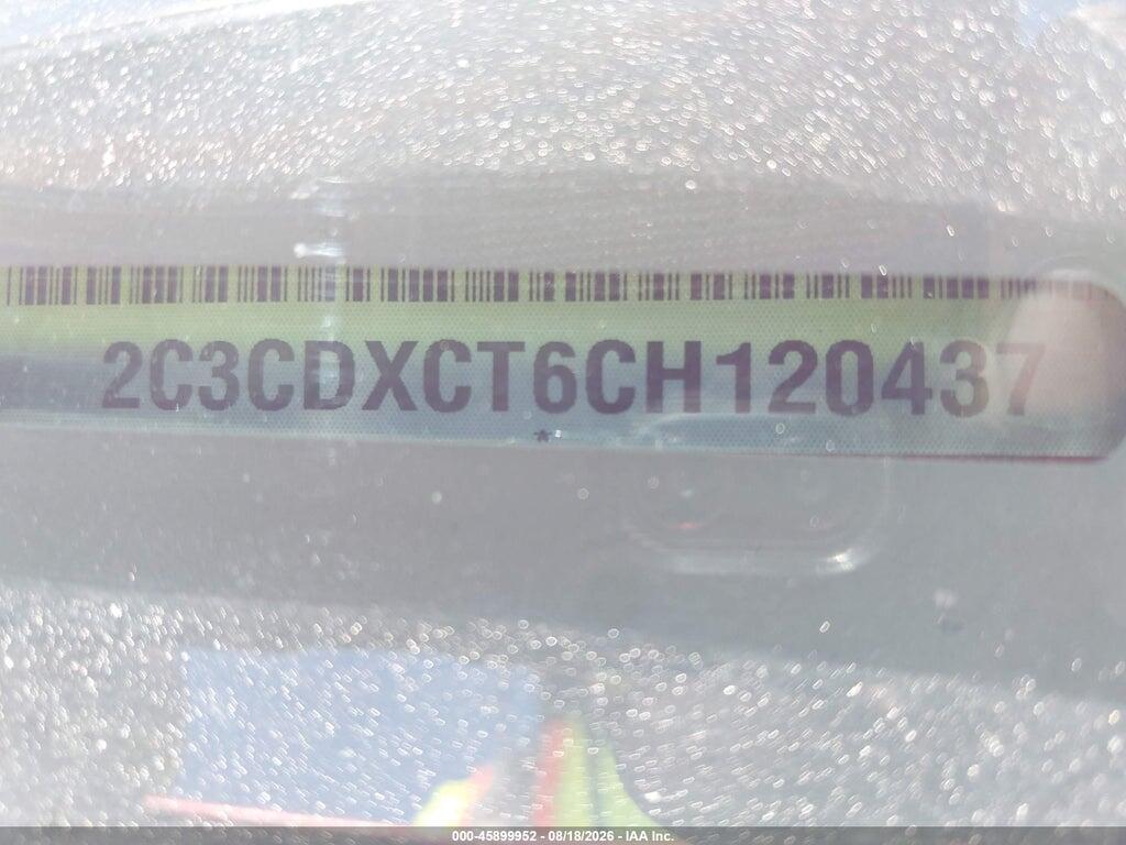 2C3CDXCT6CH120437 2012 DODGE CHARGER photo no. 9