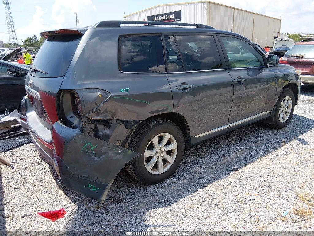 5TDZK3EH2CS088522 2012 TOYOTA HIGHLANDER photo no. 4