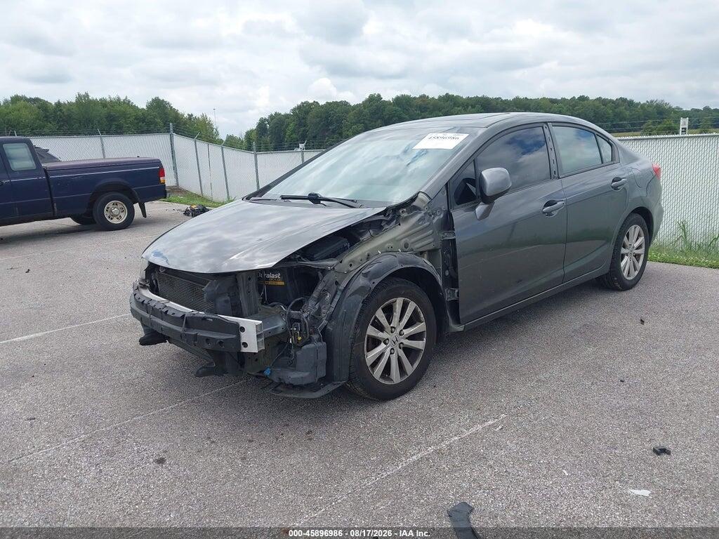 19XFB2F86CE023713 2012 HONDA CIVIC photo no. 2