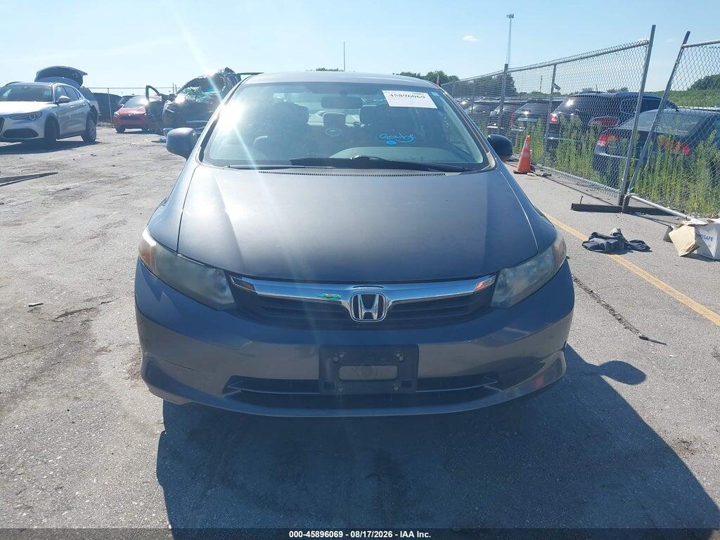 19XFB2F50CE006198 2012 HONDA CIVIC photo no. 6