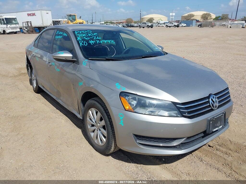 1VWAH7A37CC096501 2012 VOLKSWAGEN PASSAT photo no. 1