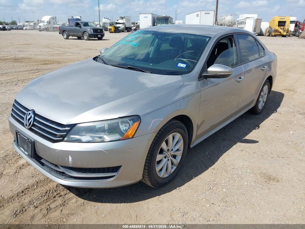 1VWAH7A37CC096501 2012 VOLKSWAGEN PASSAT photo no. 2
