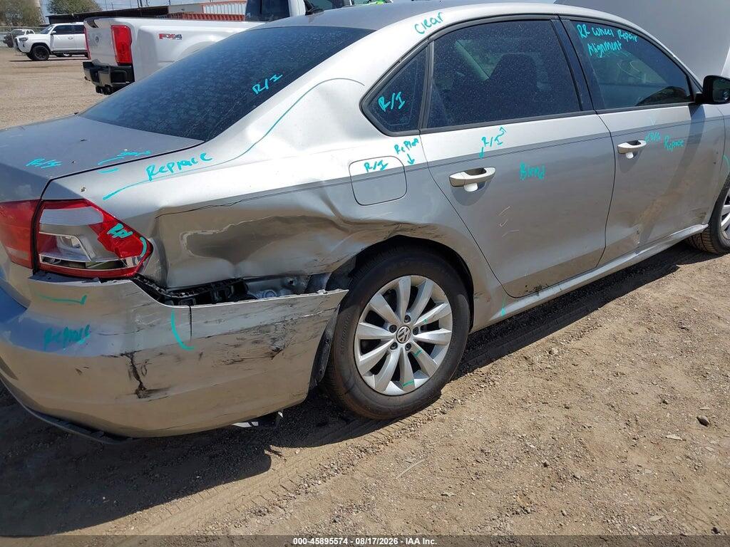 1VWAH7A37CC096501 2012 VOLKSWAGEN PASSAT photo no. 6