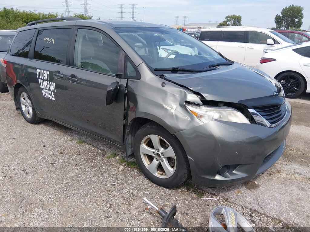 5TDKK3DC8CS207035 2012 TOYOTA SIENNA photo no. 1