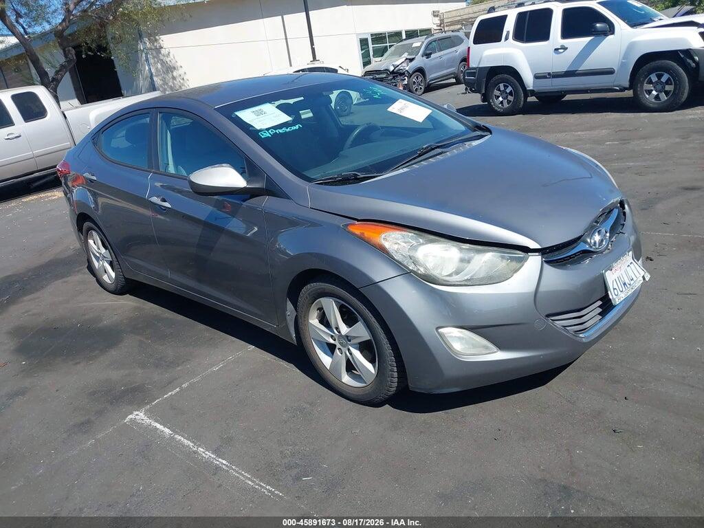 5NPDH4AEXCH124425 2012 HYUNDAI ELANTRA photo no. 1