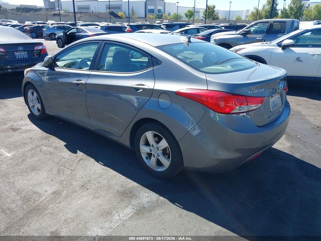 5NPDH4AEXCH124425 2012 HYUNDAI ELANTRA photo no. 3