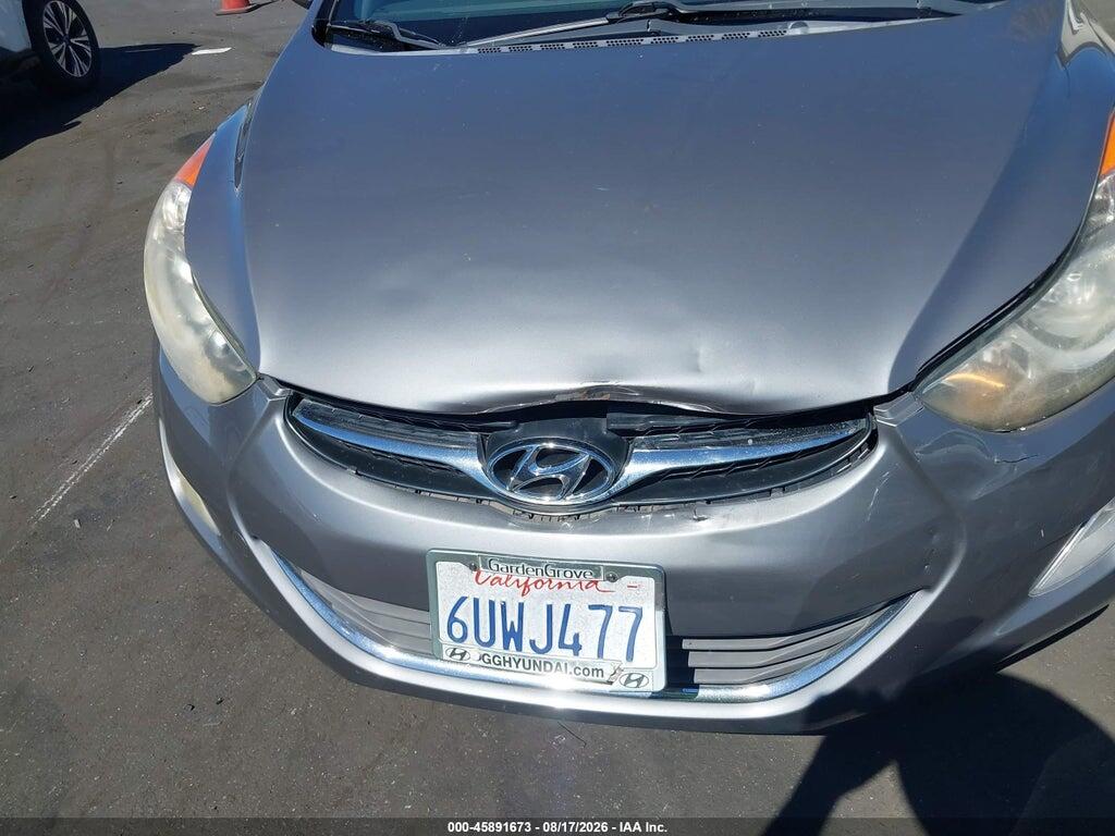 5NPDH4AEXCH124425 2012 HYUNDAI ELANTRA photo no. 6