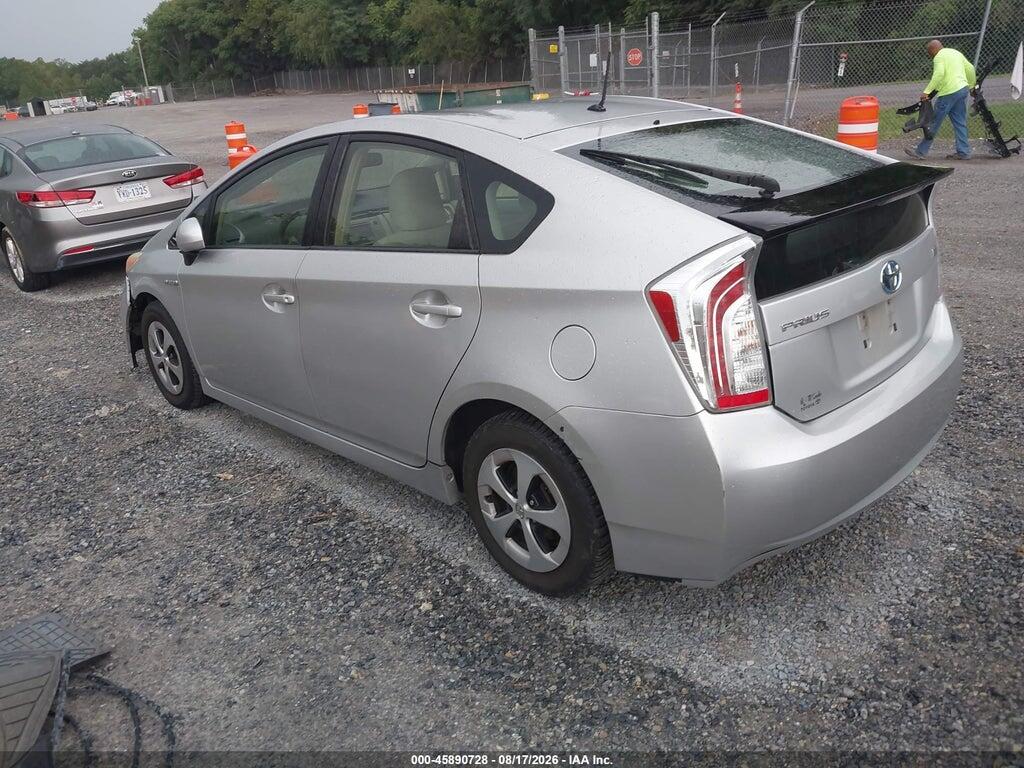 JTDKN3DU2C5509877 2012 TOYOTA PRIUS photo no. 3