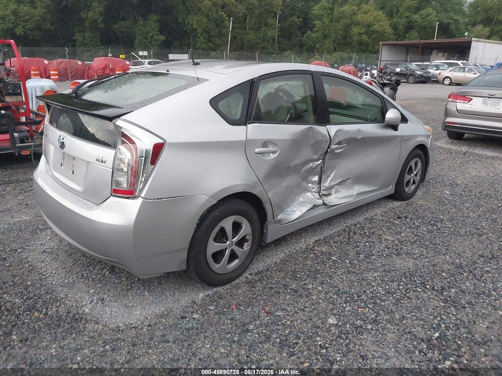 JTDKN3DU2C5509877 2012 TOYOTA PRIUS photo no. 4