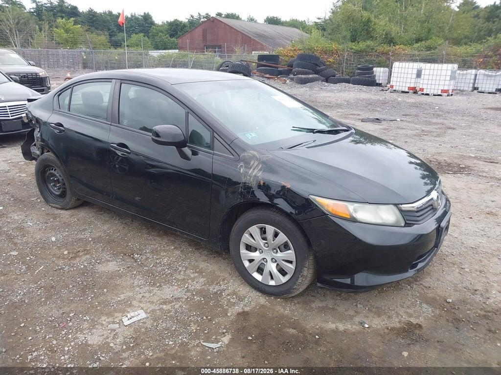 2HGFB2F59CH305422 2012 HONDA CIVIC photo no. 1