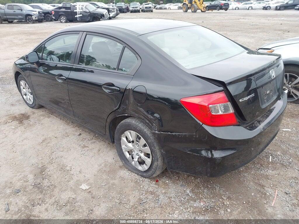 2HGFB2F59CH305422 2012 HONDA CIVIC photo no. 3