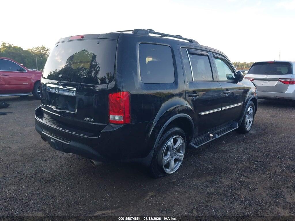 5FNYF4H77CB039846 2012 HONDA PILOT photo no. 4