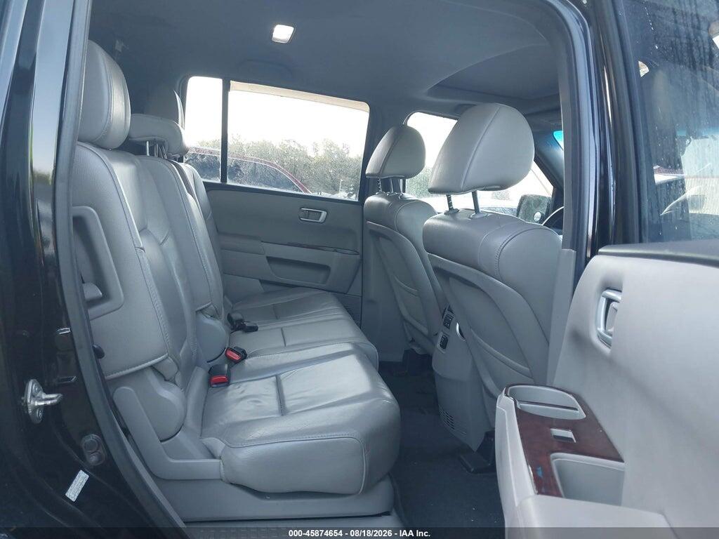 5FNYF4H77CB039846 2012 HONDA PILOT photo no. 8