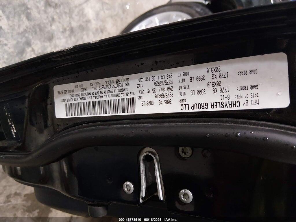 1C6RD7NT4CS115515 2012 RAM 1500 photo no. 9