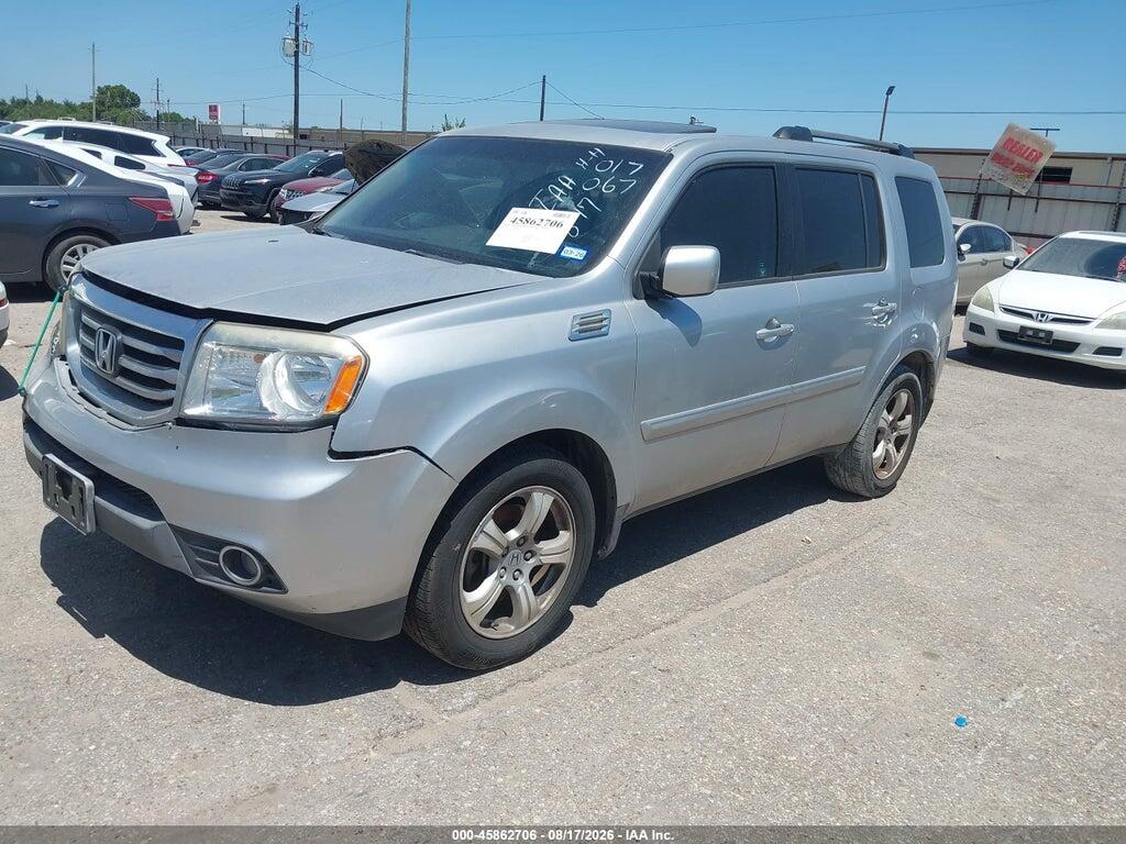 5FNYF3H54CB017067 2012 HONDA PILOT photo no. 2