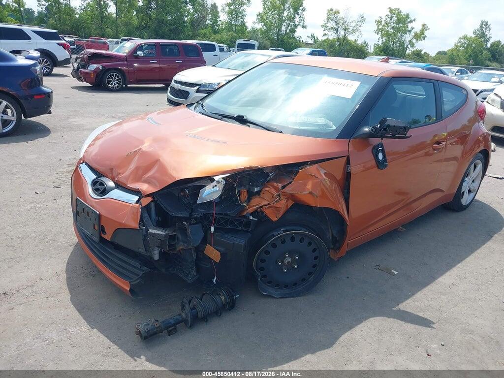 KMHTC6AD2CU076997 2012 HYUNDAI VELOSTER photo no. 2