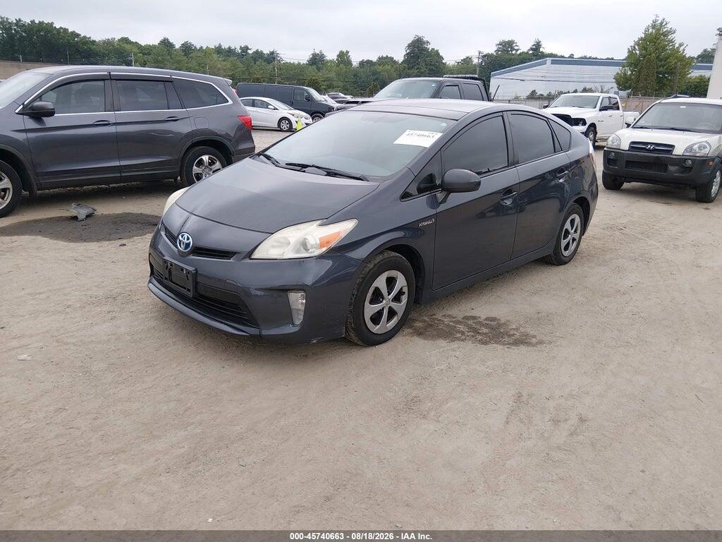 JTDKN3DU7C1519988 2012 TOYOTA PRIUS photo no. 2