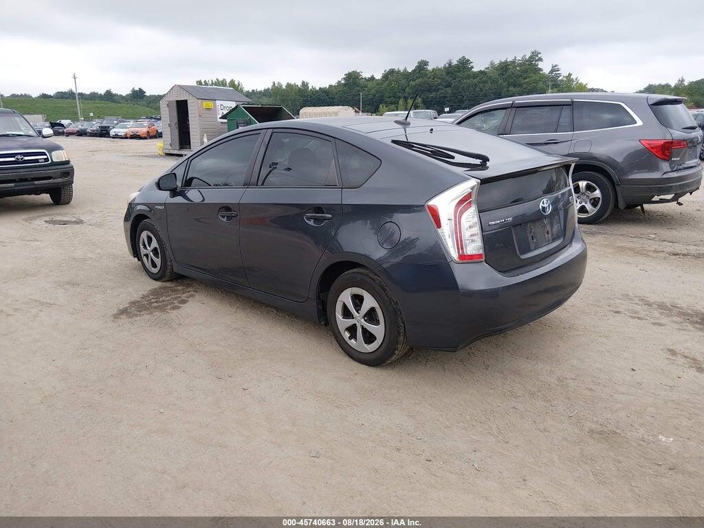JTDKN3DU7C1519988 2012 TOYOTA PRIUS photo no. 3