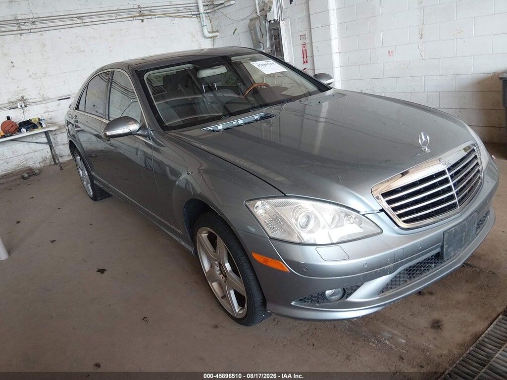 2008 MERCEDES-BENZ S 550 WDDNG71X68A186340