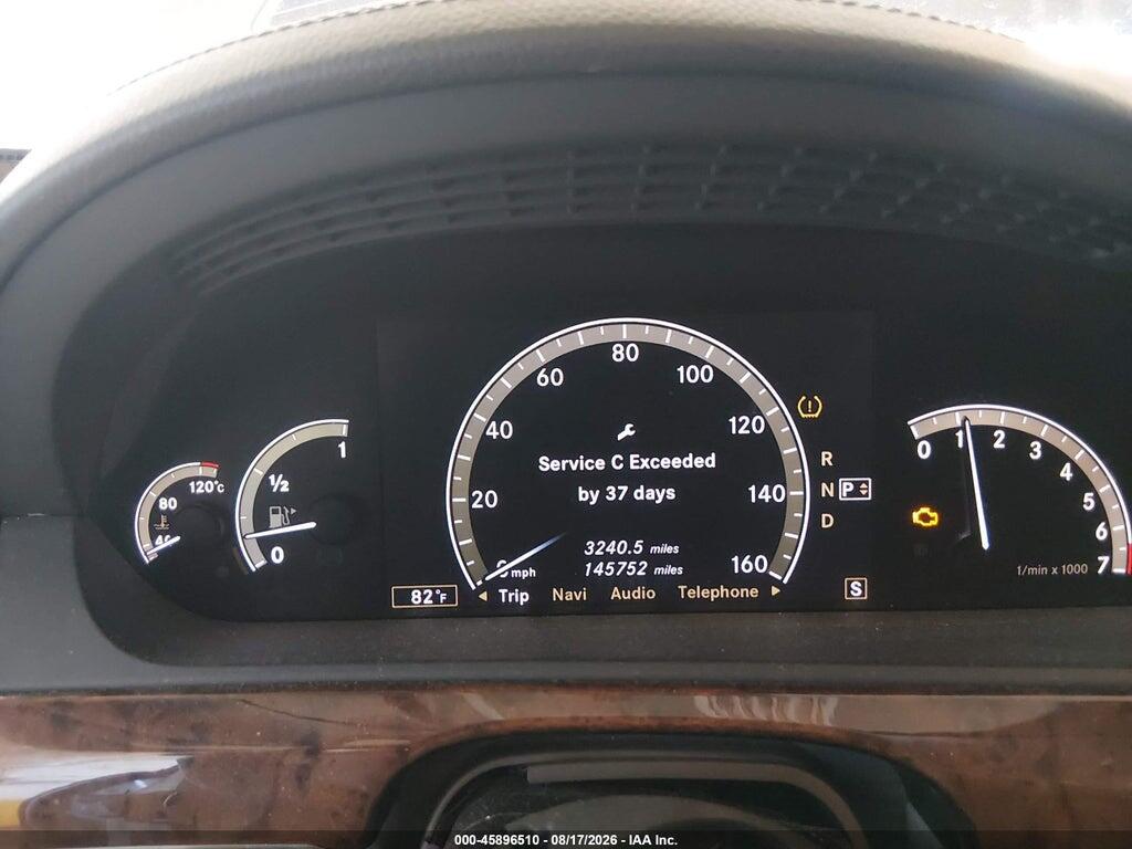 WDDNG71X68A186340 2008 MERCEDES-BENZ S 550 photo no. 7