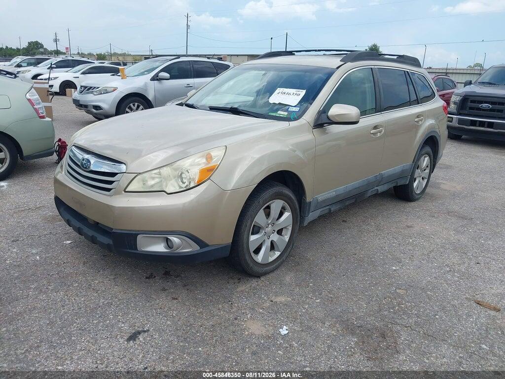 4S4BRBCC8A3349497 2010 SUBARU OUTBACK photo no. 2