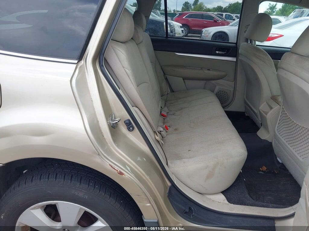4S4BRBCC8A3349497 2010 SUBARU OUTBACK photo no. 8
