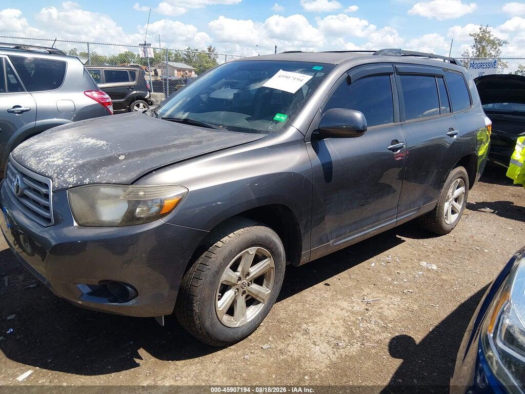 JTEDS41A282007165 2008 TOYOTA HIGHLANDER photo no. 2