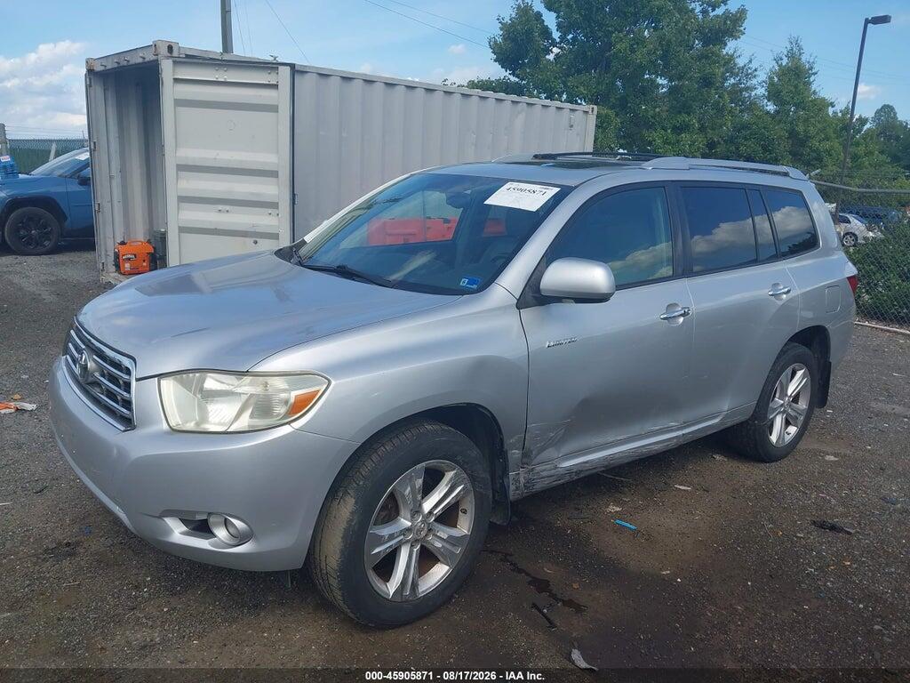 JTEES42A582034699 2008 TOYOTA HIGHLANDER photo no. 2