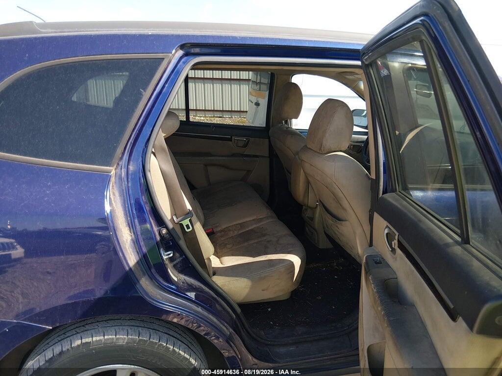 5NMSG3AB6AH387628 2010 HYUNDAI SANTA FE photo no. 8