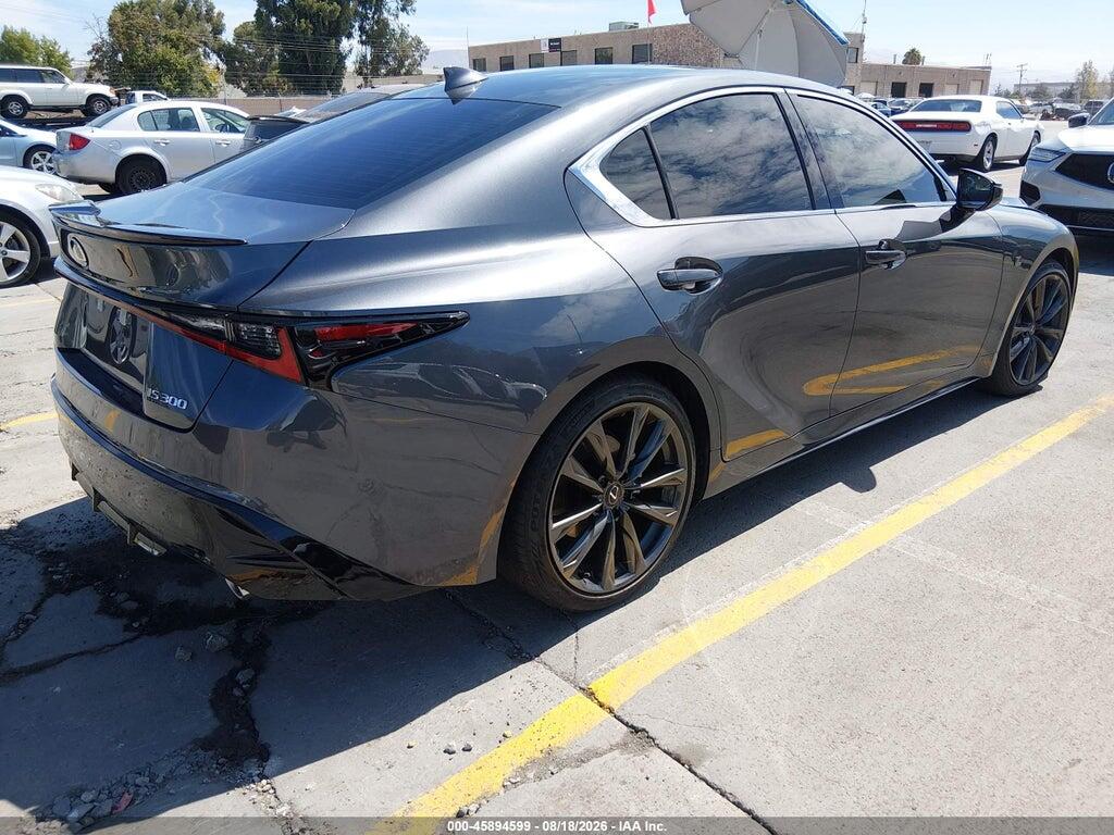 JTHBA1D20S5135278 2025 LEXUS IS 300 photo no. 4