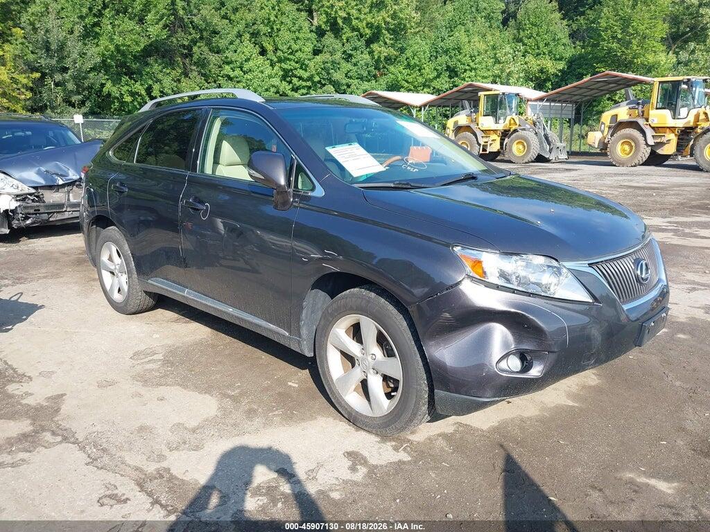 2T2BK1BA9AC077676 2010 LEXUS RX 350 photo no. 1
