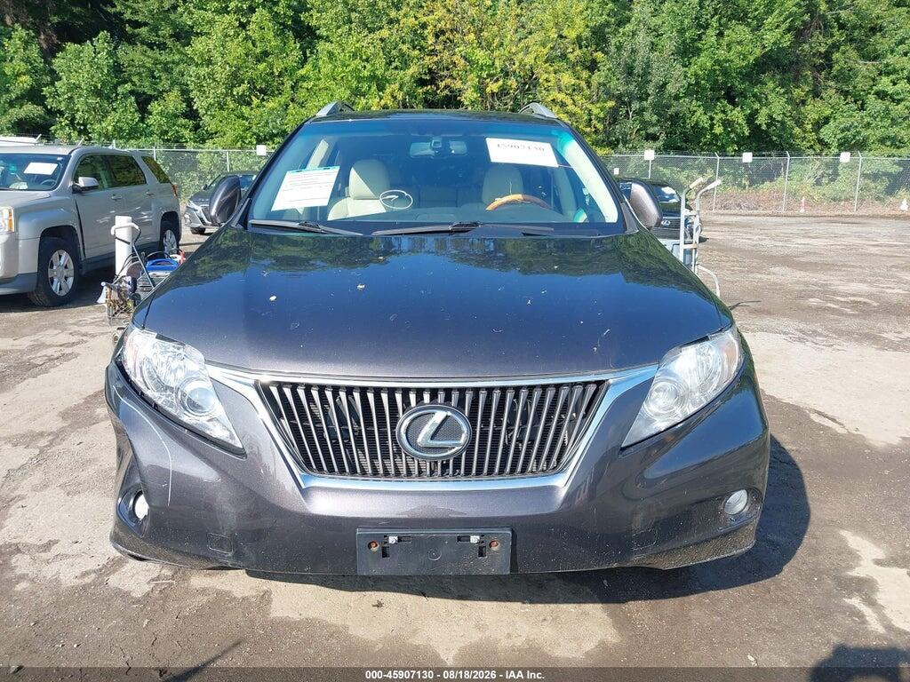 2T2BK1BA9AC077676 2010 LEXUS RX 350 photo no. 12