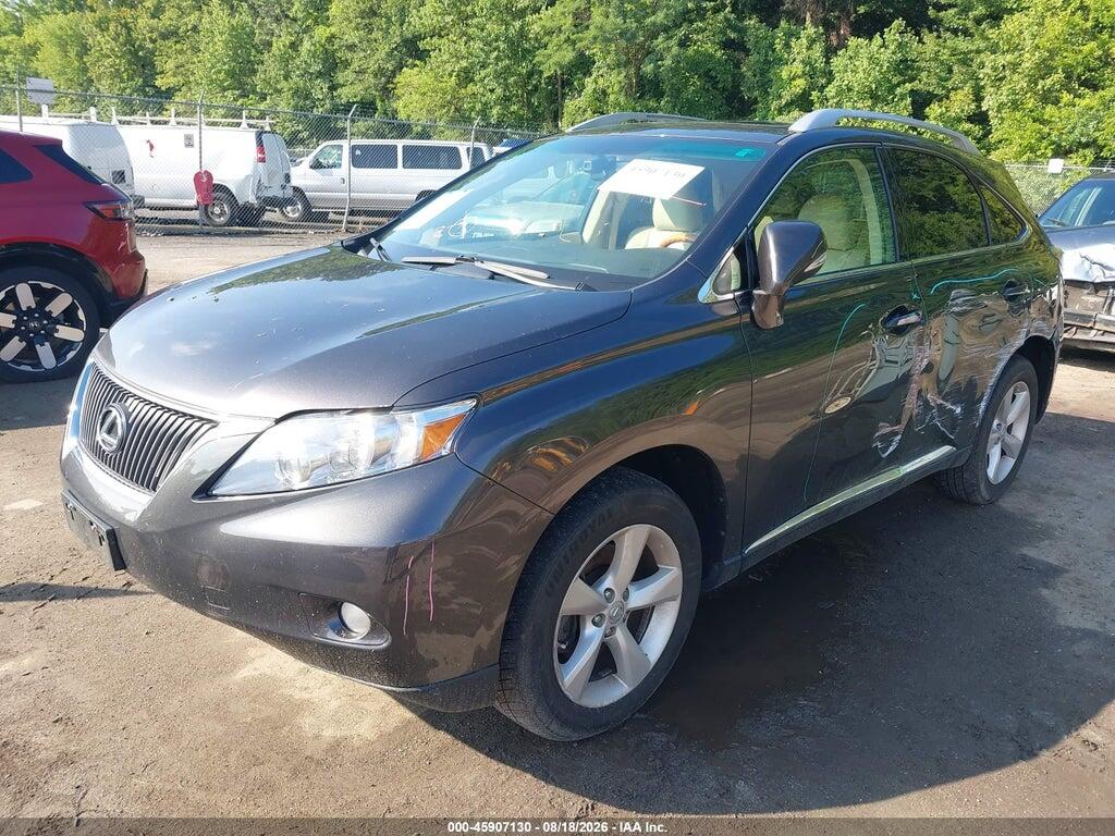 2T2BK1BA9AC077676 2010 LEXUS RX 350 photo no. 2