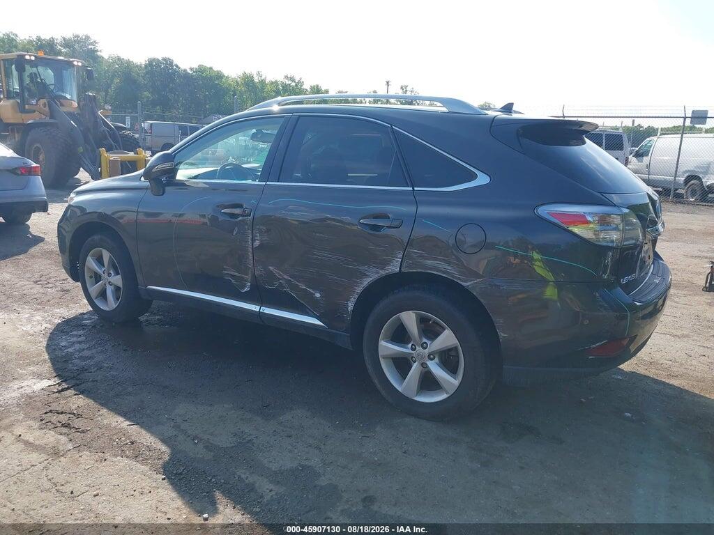 2T2BK1BA9AC077676 2010 LEXUS RX 350 photo no. 3