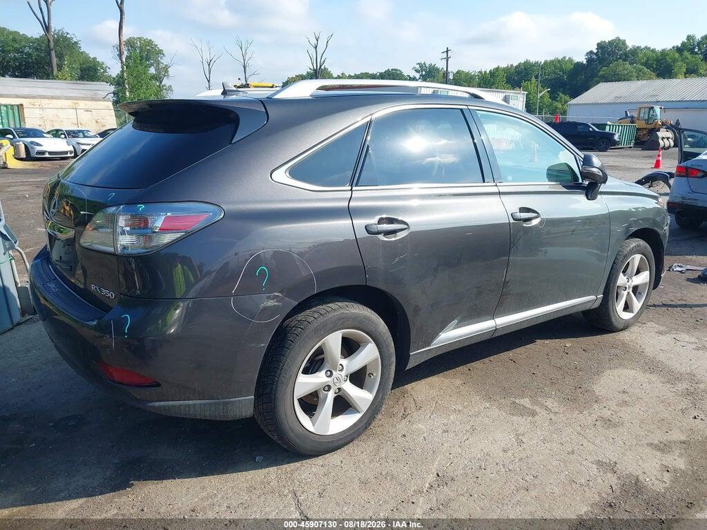 2T2BK1BA9AC077676 2010 LEXUS RX 350 photo no. 4