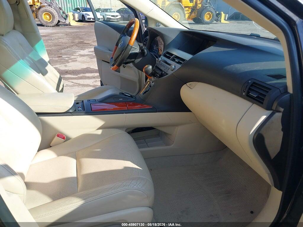 2T2BK1BA9AC077676 2010 LEXUS RX 350 photo no. 5