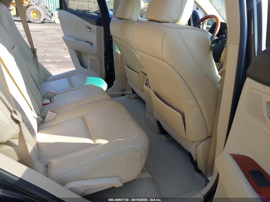 2T2BK1BA9AC077676 2010 LEXUS RX 350 photo no. 8