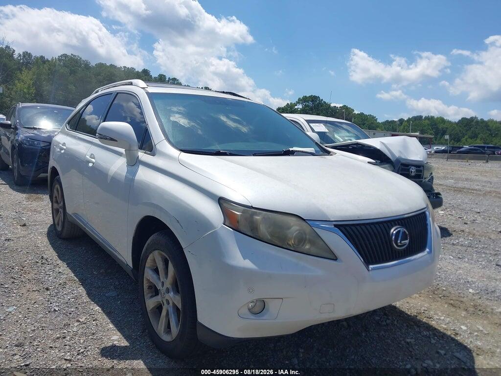 JTJZK1BA5A2406842 2010 LEXUS RX 350 photo no. 1