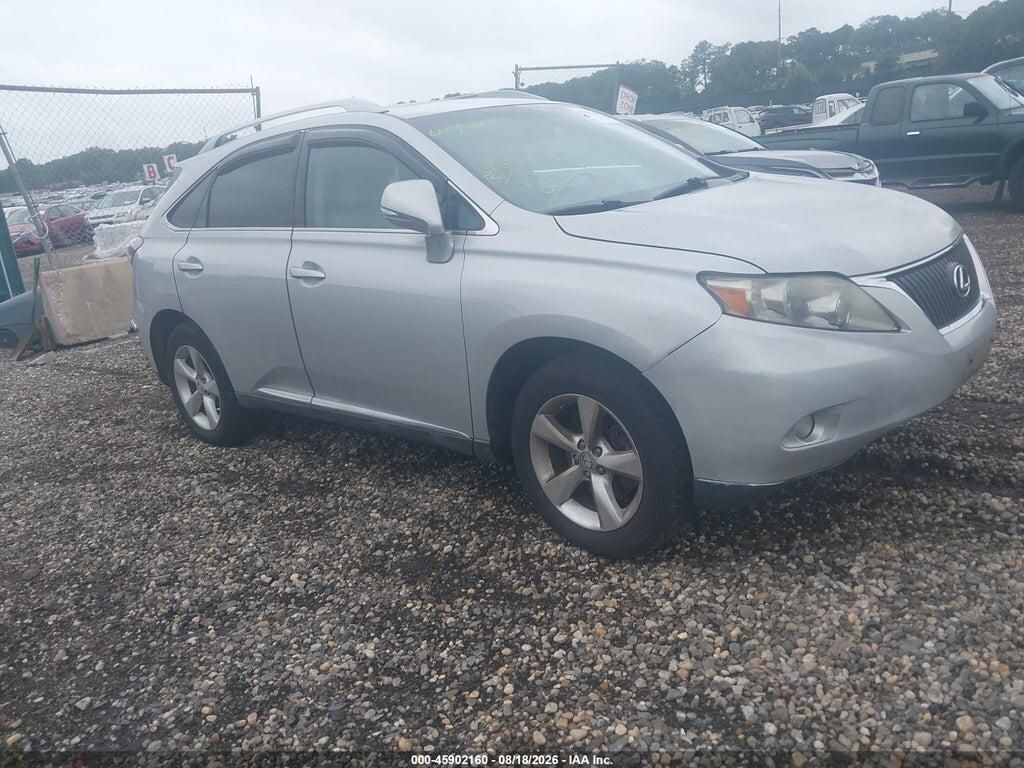 2T2BK1BA0AC047661 2010 LEXUS RX 350 photo no. 1