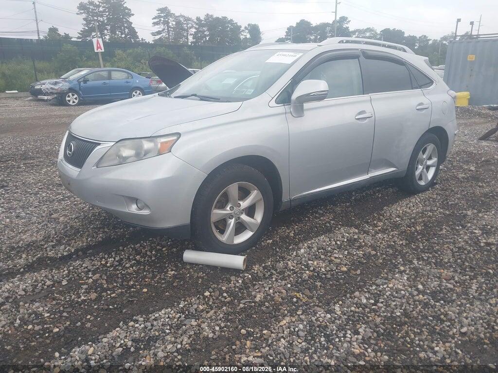 2T2BK1BA0AC047661 2010 LEXUS RX 350 photo no. 2