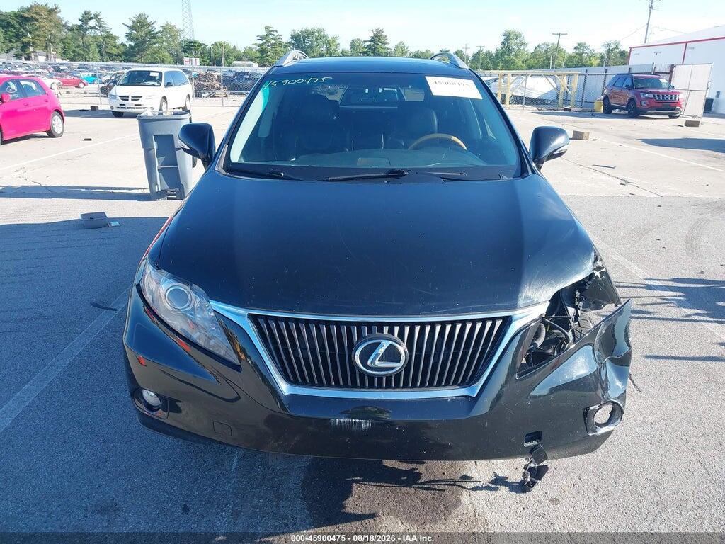 2T2BK1BA2AC025838 2010 LEXUS RX 350 photo no. 12