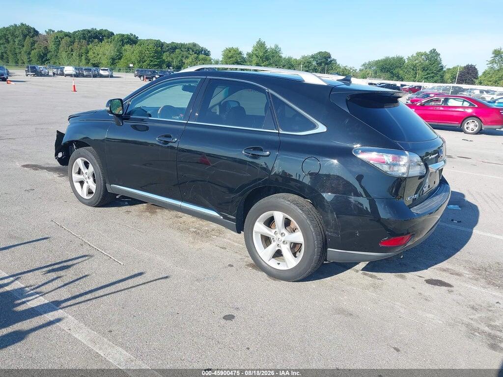 2T2BK1BA2AC025838 2010 LEXUS RX 350 photo no. 3