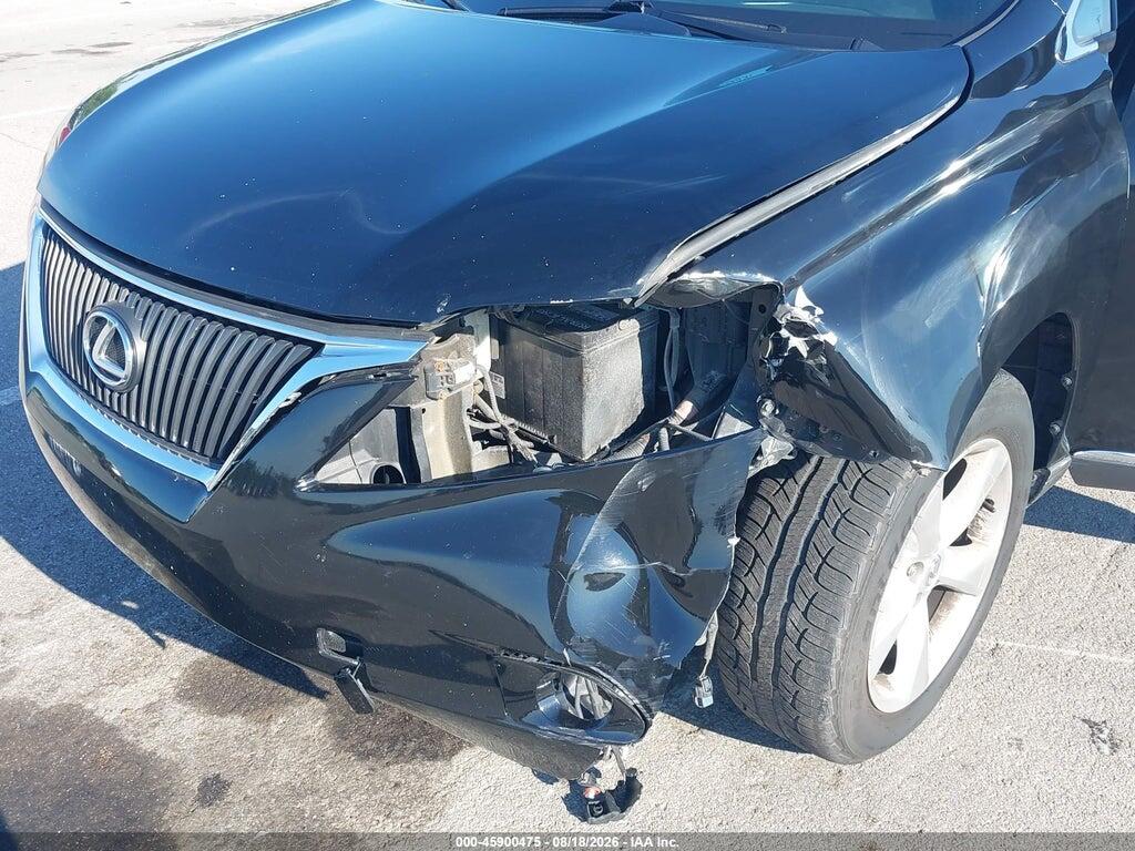 2T2BK1BA2AC025838 2010 LEXUS RX 350 photo no. 6