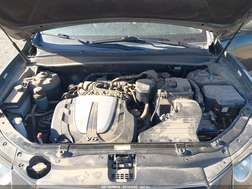 5NMSK4AG5AH354331 2010 HYUNDAI SANTA FE photo no. 10