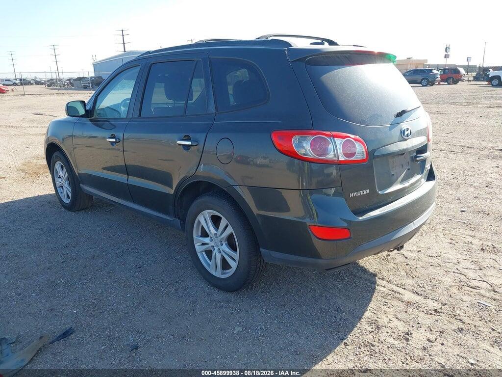 5NMSK4AG5AH354331 2010 HYUNDAI SANTA FE photo no. 3