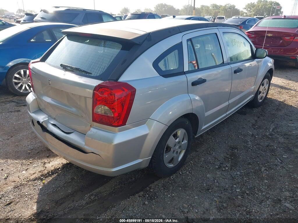 1B3HB28B58D609718 2008 DODGE CALIBER photo no. 4