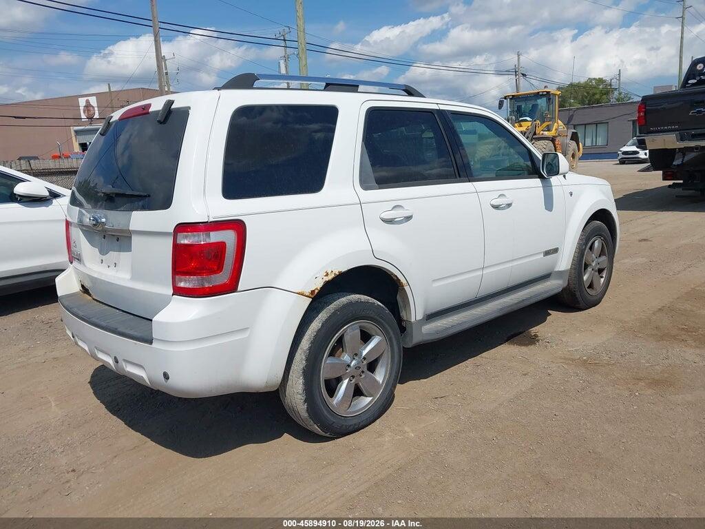 1FMCU04188KE61382 2008 FORD ESCAPE photo no. 4