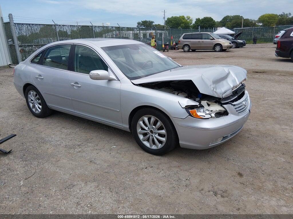2008 HYUNDAI AZERA KMHFC46F28A316733