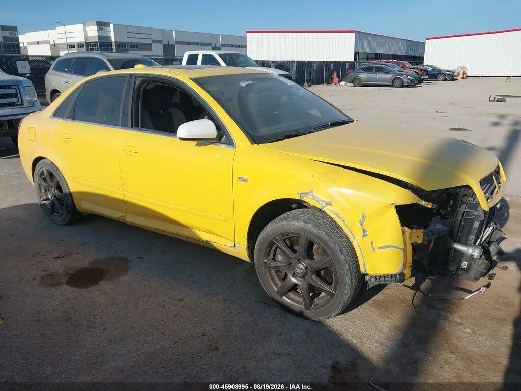 2004 AUDI S4 WAUPL68E74A279677