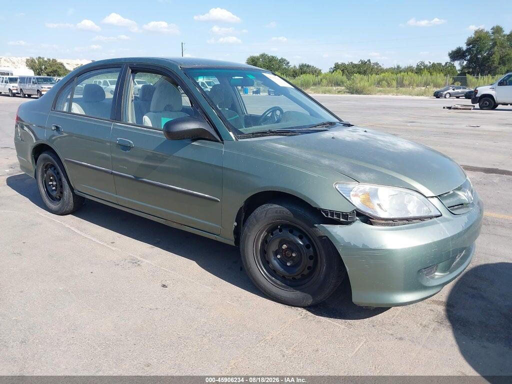 2HGES16554H541086 2004 HONDA CIVIC photo no. 1